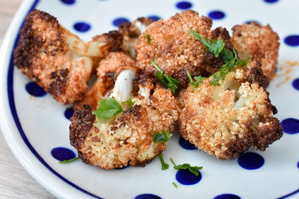 Blomkål i airfryer - opskrift. Sprød og lækker