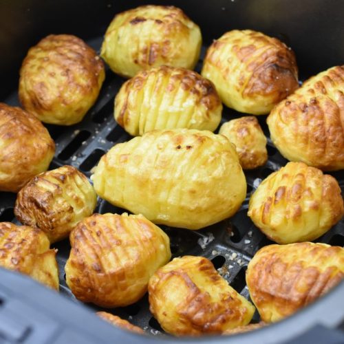 Hasselback kartofler i airfryer - nem opskrift