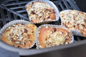 Muffins i airfryer - nem hurtig billig opskrift