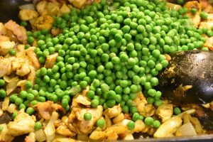 Pastaret i ovn med kylling, bacon & fløde