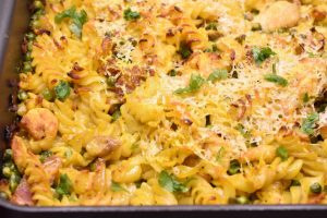 DSC_3516 • nogetiovnen.dk Pastaret i ovn med kylling, bacon & fløde