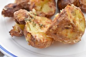 Parmesan kartofler i airfryer el. ovn - opskrift