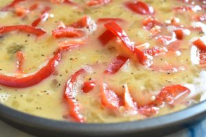 Æggekage i airfryer - nem omelet opskrift