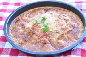 Æggekage i airfryer - nem omelet opskrift