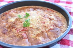 Æggekage i airfryer - nem omelet opskrift