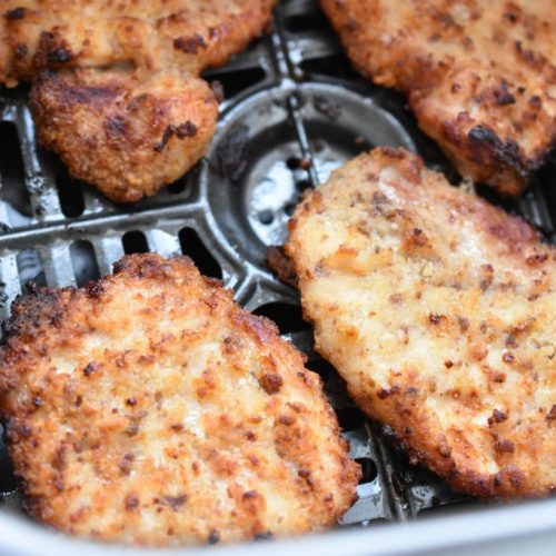 Panerede koteletter i airfryer - nem opskrift