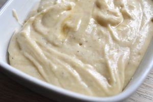 Rabarberkage i airfryer uden æg. Nem opskrift