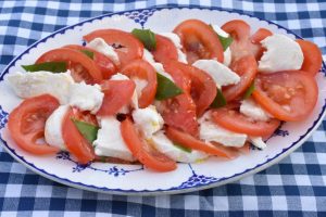 Caprese - nem salat med tomat & mozzarella