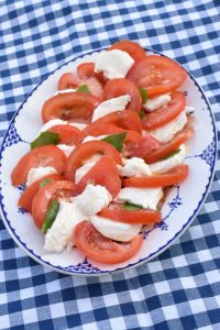 Caprese - nem salat med tomat & mozzarella