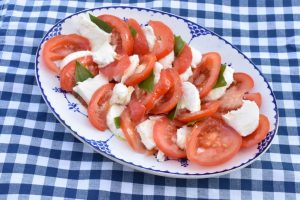 Caprese - nem salat med tomat & mozzarella
