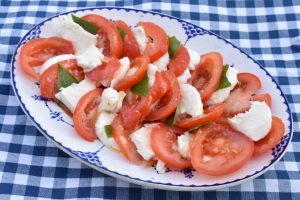 Caprese - nem salat med tomat & mozzarella
