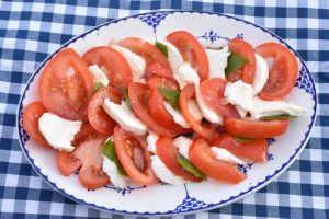 Caprese - nem salat med tomat & mozzarella