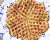 Kartoffelvafler med ramsløg - sprøde & lækre