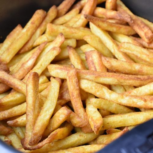 Frosne pommes frites i airfryer - lækre sprøde