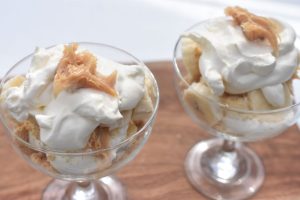 Banoffee pie i glas - nem dessert opskrift