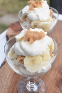 Banoffee pie i glas - nem dessert opskrift
