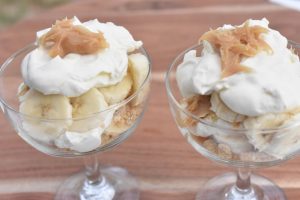 Banoffee pie i glas - nem dessert opskrift