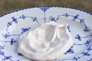 Mini pavlova - nem opskrift på marengs dessert