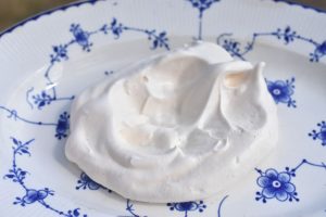 Mini pavlova - nem opskrift på marengs dessert