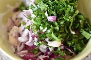 Butterdejstærte med laks - nem opskrift