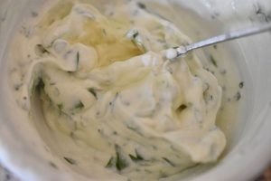 Ramsløg dip - nem dressing med ramsløg