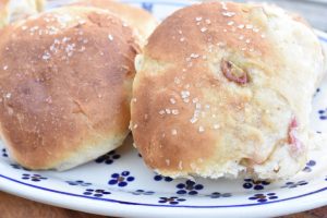 Hveder med rabarber & kardemomme - opskrift