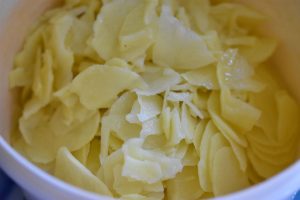 Pommes anna i airfryer - nem hurtig opskrift