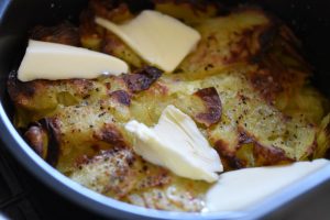 Pommes anna i airfryer - nem hurtig opskrift