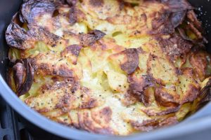 Pommes anna i airfryer - nem hurtig opskrift