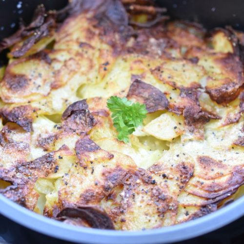 Pommes anna i airfryer - nem hurtig opskrift
