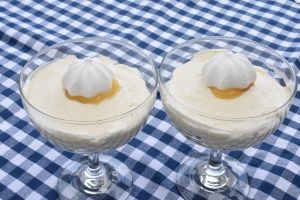 Citron cheesecake i glas uden husblas - nem