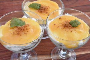 Cheesecake med hvid chokolade & lemon curd