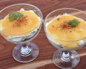 Cheesecake med hvid chokolade & lemon curd