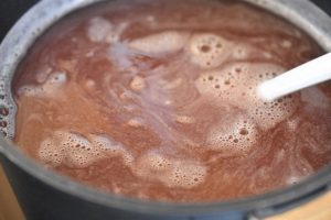 Rabarbersuppe opskrift - kold rabarbersuppe
