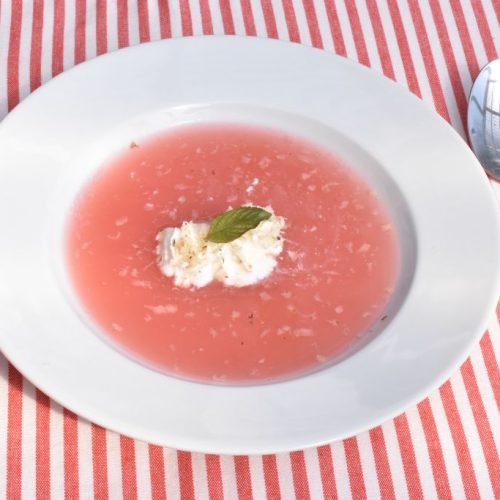 Rabarbersuppe opskrift - kold rabarbersuppe
