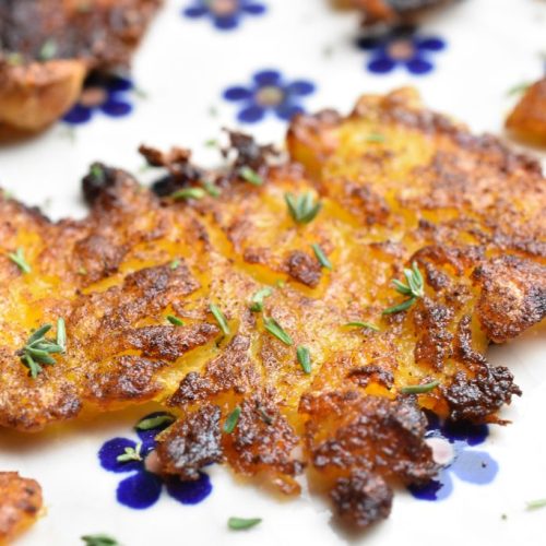 Knuste kartofler i airfryer - nem opskrift