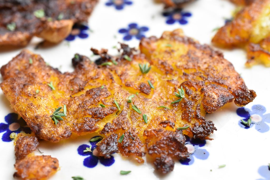 Knuste kartofler i airfryer - nem opskrift