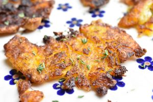 Knuste kartofler i airfryer - nem opskrift 