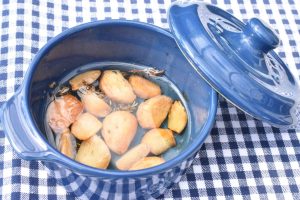 DSC_1748 • nogetiovnen.dk Confiterede hvidløg i olie - i airfryer el. ovn