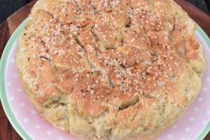 Foccacia brød i airfryer - opskrift på madbrød