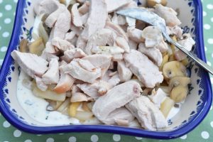 Hønsesalat opskrift - hjemmelavet hønsesalat