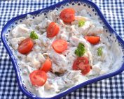 Hønsesalat opskrift - hjemmelavet hønsesalat