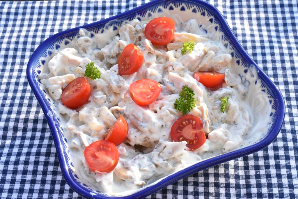 DSC_2085 • nogetiovnen.dk Hønsesalat opskrift - hjemmelavet hønsesalat