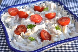 DSC_2087 • nogetiovnen.dk Hønsesalat opskrift - hjemmelavet hønsesalat