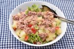Salat med tun & ananas - nem tunsalat opskrift