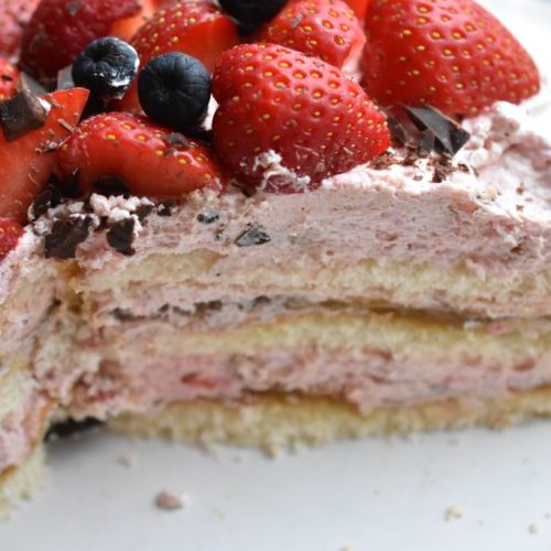 Sommerkage - nem opskrift på sommerlagkage