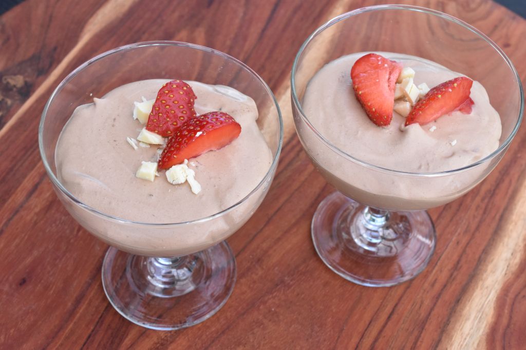 Chokolademousse - nem hurtig dessert opskrift