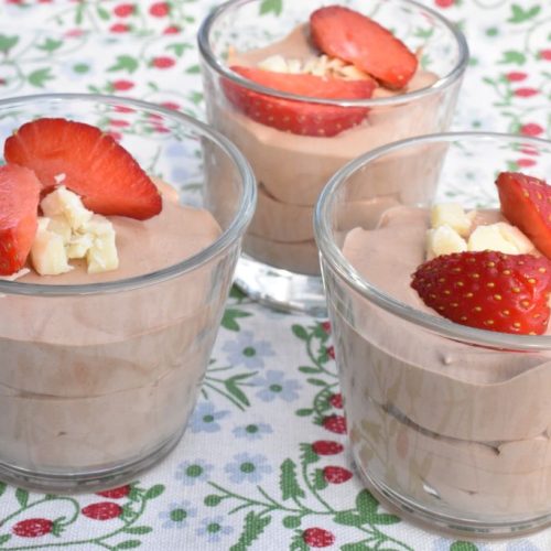 Chokolademousse - nem hurtig dessert opskrift