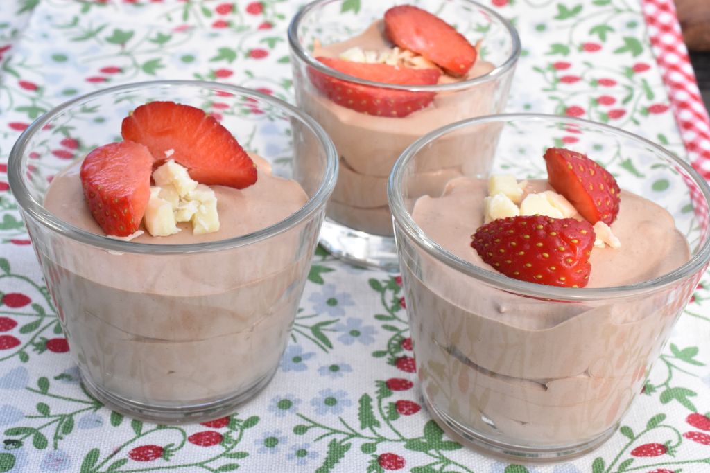Chokolademousse - nem hurtig dessert opskrift