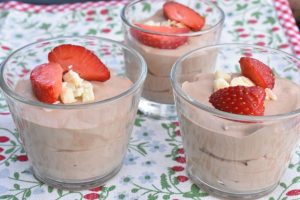 Chokolademousse - nem hurtig dessert opskrift